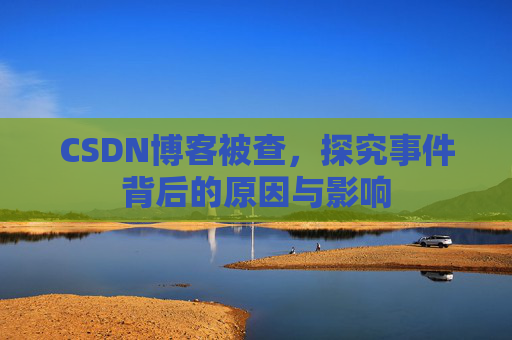 CSDN博客被查，探究事件背后的原因与影响